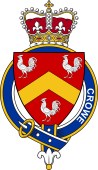 Families of Britain Coat of Arms Badge for: Crowe (England)