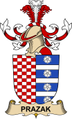 Republic of Austria Coat of Arms for Prazak