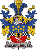 Swedish Coat of Arms for Adlercreutz