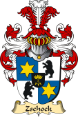 v.23 Coat of Family Arms from Germany for Zschock