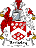 English Coat of Arms for the family Berkeley