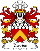 Welsh Coat of Arms for Davies (of Caerhun, Caernarfonshire)