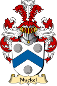 v.23 Coat of Family Arms from Germany for Nuckel