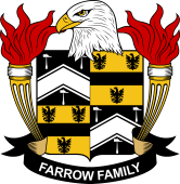 Coat of arms used by the Farrow family in the United States of America