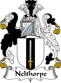 English Coat of Arms for the family Nelthorpe