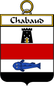 French Coat of Arms Badge for Chabaud