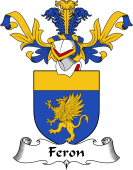 Coat of Arms from Scotland for Feron or Ferron