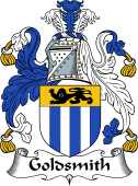 English Coat of Arms for Goldsmith