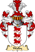 Welsh Family Coat of Arms (v.23) for Walby (of Breconshire)