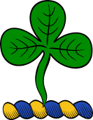 Family crest from Scotland for Harvey (Broadley, co. Aberdeen)