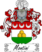 Araldica Italiana Coat of arms used by the Italian family Montini