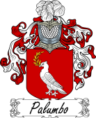 Araldica Italiana Coat of arms used by the Italian family Palumbo