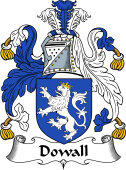 English Coat of Arms for Dowall