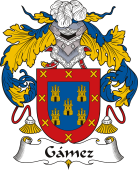 Spanish Coat of Arms for Gámez or Gámiz