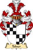 v.23 Coat of Family Arms from Germany for Tolner