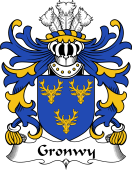 Welsh Coat of Arms for Gronwy (GOCH-of Llangathen, Carmarthenshire)