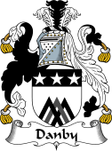 English Coat of Arms for the family Danby