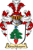 v.23 Coat of Family Arms from Germany for Kirschbaum