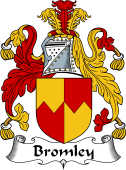 English Coat of Arms for the family Bromley