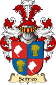 v.23 Coat of Family Arms from Germany for Seifried
