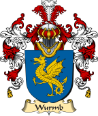 German Coat of Arms (v.25b) Wurmb