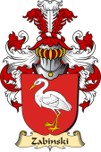 v.23 Coat of Family Arms from Germany for Zabinski