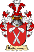 v.23 Coat of Family Arms from Germany for Rothammer