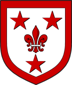 Scottish Family Shield for Glass or Glaster