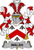 Irish Coat of Arms for Walsh
