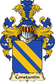 French Family Coat of Arms (v.23) for Constantin