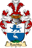 v.23 Coat of Family Arms from Germany for Raschka