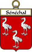 French Coat of Arms Badge for Sénéchal