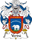 Spanish Coat of Arms for Verdú