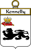 Irish Badge for Kennelly or O'Kinneally