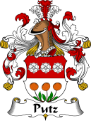 German Wappen Coat of Arms for Putz