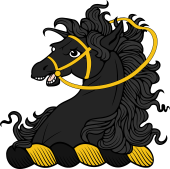 Family Crest from England for: Acford Crest - A Horse Head Bridled