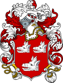 English or Welsh Coat of Arms for Everett (Kent)