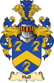 Scottish Family Coat of Arms (v.23) for Hall