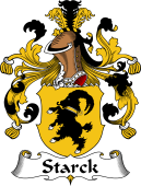 German Wappen Coat of Arms for Starck