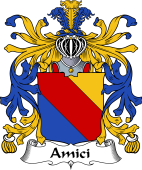 Italian Coat of Arms for Amici