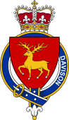 Families of Britain Coat of Arms Badge for: Davison (England)