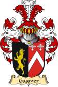v.23 Coat of Family Arms from Germany for Gassner