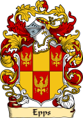 English or Welsh Family Coat of Arms (v.23) for Epps (Canterbury)