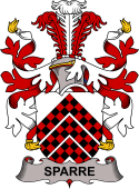 Danish Coat of Arms for Sparre