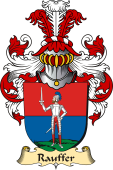 v.23 Coat of Family Arms from Germany for Rauffer