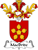 Coat of Arms from Scotland for MacBride or MacBraid