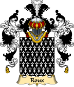 French Family Coat of Arms (v.25) Roux