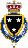 Families of Britain Coat of Arms Badge for: Kirkland (Scotland)