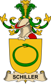 Republic of Austria Coat of Arms for Schiller
