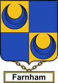 English Coat of Arms Shield Badge for Farnham